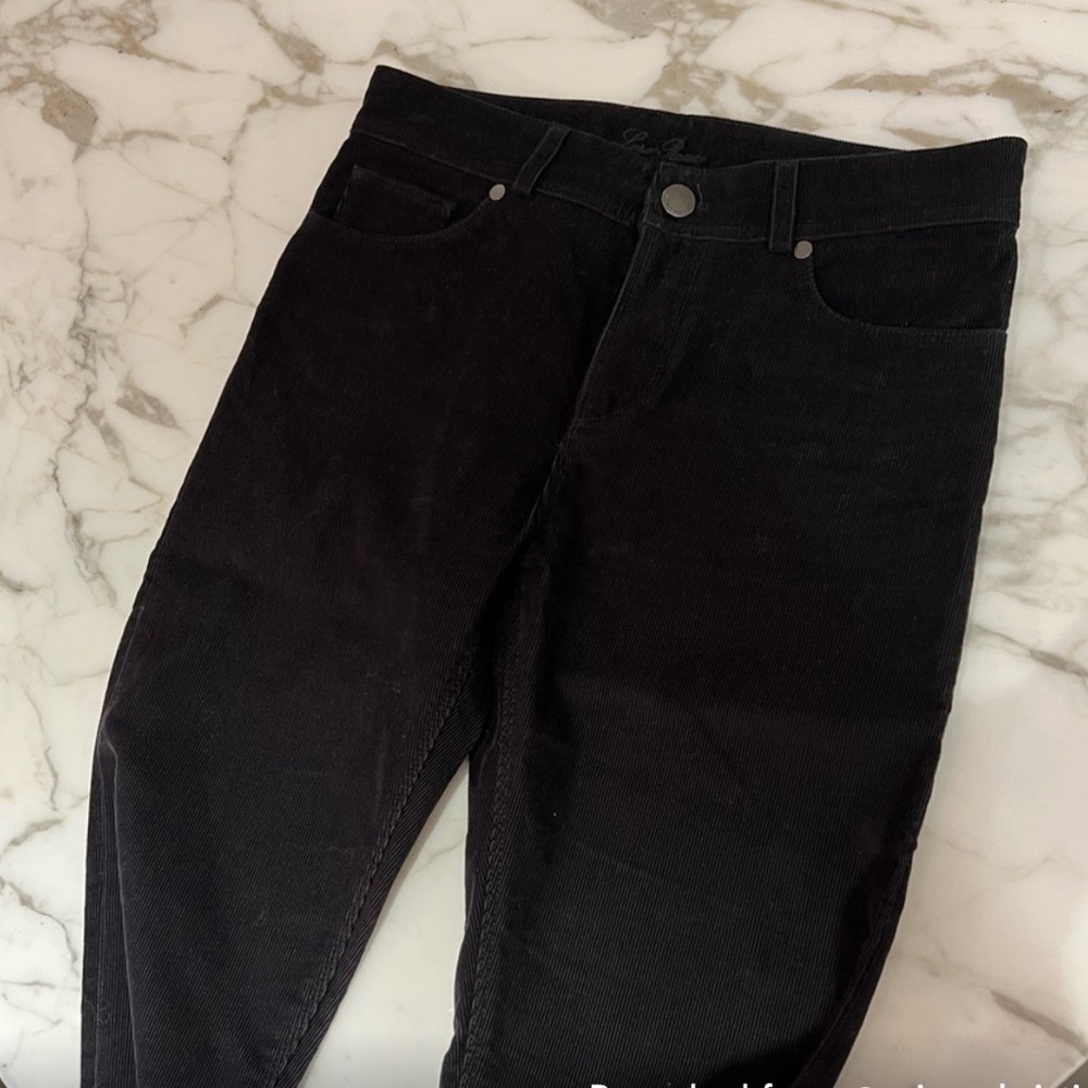 Loro Piana Black Straight Leg Pants